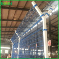 Aéroport Peach type column fBilateral guardrail fence netting